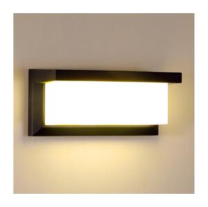 Brilagi Brilagi - LED Venkovní nástěnné svítidlo BRICKY LED/12W/230V černá IP54