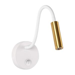 Brilagi Brilagi - LED Flexibilní nástěnná lampa MAYA LED/3W/230V 4000K bílá/zlatá
