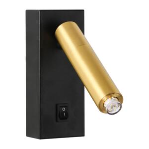 Brilagi Brilagi - Nástěnné bodové svítidlo MAYA 1xG9/35W/230V černá/zlatá