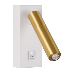 Brilagi Brilagi - Nástěnné bodové svítidlo MAYA 1xG9/35W/230V bílá/zlatá