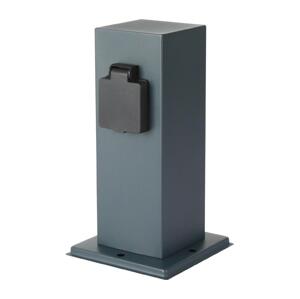 Brilagi Brilagi - Venkovní zásuvkový sloupek PILLAR 1Z 230V IP44 antracit