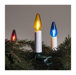 LED Venkovní řetěz FELICIA FILAMENT 20xE10 19m barevná/teplá bílá IP44 192014