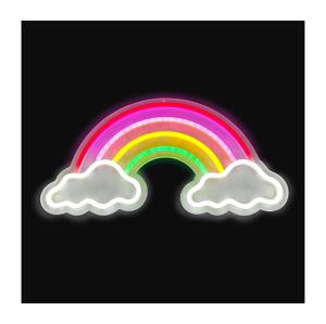 2Kids Toys 2Kids Toys - LED Neonová nástěnná dekorace LED/USB duha s mraky