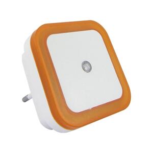 LED Noční světlo se senzorem LED/0,5W/230V oranžová