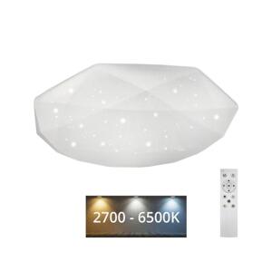 LED Stmívatelné stropní svítidlo INDUS LED/60W/230V 2700-6500K +dálkové ovládání