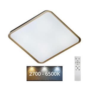 LED Stmívatelné stropní svítidlo UNA LED/60W/230V 2700-6500K + dálkové ovládání