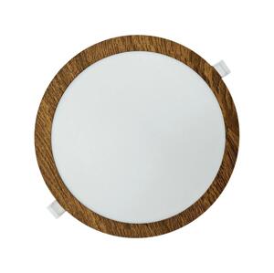 LED Podhledové svítidlo CIRCLE LED/24W/230V 4200K 29,6 cm hnědá