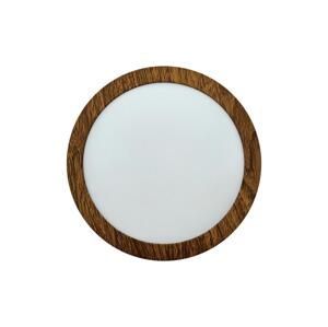 LED Stropní svítidlo RING LED/12W/230V 4200K 16 cm hnědá