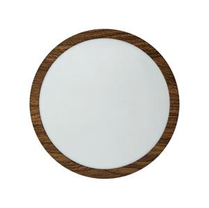LED Stropní svítidlo RING LED/18W/230V 4200K 21 cm hnědá