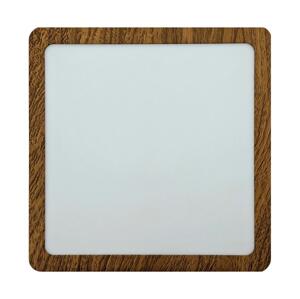 LED Stropní svítidlo BLOCK LED/18W/230V 4200K 22x22 cm hnědá