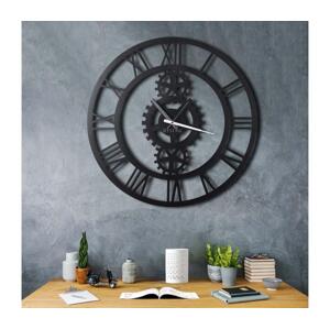 Nástěnné hodiny pr. 70 cm 1xAA černá