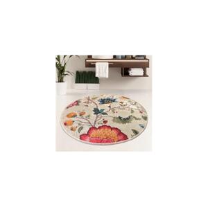 Foutastic Vintage Flower Béžová průměr 100 cm