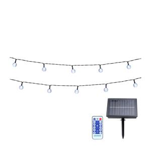 Grundig Grundig - LED Stmívatelný solární řetěz 50xLED/8 funkcí 9,35m teplá bílá + DO