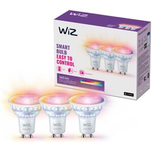 WiZ SADA 3x LED RGBW Stmívatelná žárovka PAR16 GU10/4,7W/230V 2200-6500K Wi-Fi - WiZ