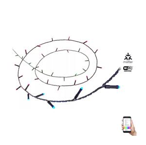 WiZ WiZ - LED RGBW Stmívatelný venkovní řetěz 160xLED 20m IP44 2700-5000K Wi-Fi
