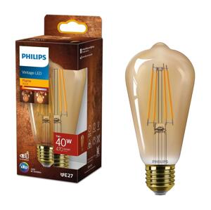 Philips LED Žárovka VINTAGE Philips ST64 E27/7W/230V 1800K