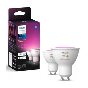 Philips SADA 2x LED RGBW Stmívatelná žárovka Philips Hue WACA GU10/4,2W/230V 2000-6500K