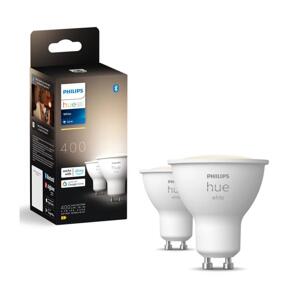 Philips SADA 2x LED Stmívatelná žárovka Philips Hue WHITE GU10/4,2W/230V 2700K