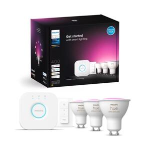 Philips Základní sada Philips Hue WACA 3xGU10/4,2W/230V 2000-6500K+ zařízení k propojení