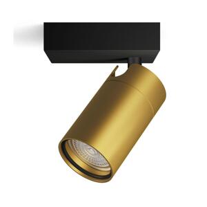 Philips Philips - Koupelnové bodové svítidlo IDRIS 1xGU10/5W/230V IP44 černá/zlatá