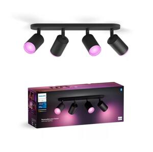 Philips Philips - LED RGBW Stmívatelné bodové svítidlo Hue FUGATO 4xGU10/4,2W/230V černá