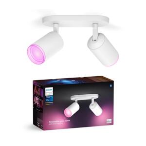 Philips Philips - LED RGBW Stmívatelné bodové svítidlo Hue FUGATO 2xGU10/4,2W/230V bílá