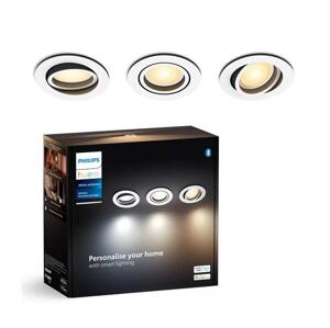 Philips Philips-SADA 3xLED Stmívatelné podhledové svítidlo Hue MILLISKIN 1xGU10/4,2W/230