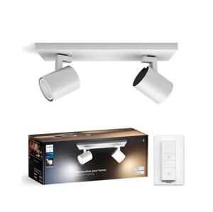 Philips Philips - LED Stmívatelné bodové svítidlo Hue RUNNER 2xGU10/4,2W/230V + DO bílá