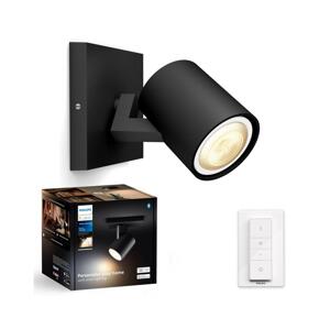 Philips Philips - LED Stmívatelné bodové svítidlo Hue RUNNER 1xGU10/4,2W/230V + DO černá