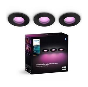 Philips Philips-SADA 3x LED RGBW Stmívatelné koupelnové sv. Hue XAMENTO 1xGU10/4,2W IP44