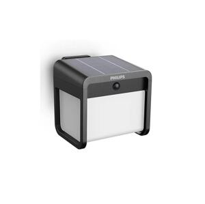 Philips -LED Solární nástěnné svítidlo se senzorem EZRA LED/1,8W/3,7V 3000K IP44 8720169362062