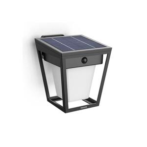 Philips-LED Solární nástěnné svítidlo se senzorem NISSA LED/1,8W/3,7V 3000K IP44 8720169362086