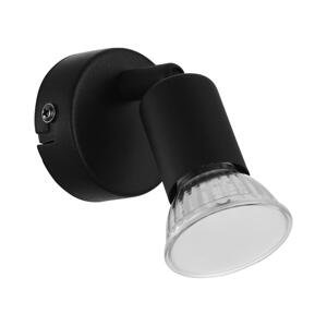 Eglo Eglo 32428 - LED Nástěnné bodové svítidlo BUZZ-LED 1xGU10/2,8W/230V 3000K černá