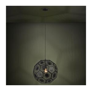 Eglo Eglo 39619 - Lustr na lanku SKOURA 1xE27/60W/230V 50 cm černá