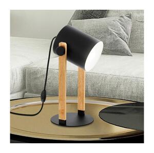 Eglo Eglo 43519 - Stolní lampa HORNWOOD 1xE27/28W/230V - FSC certifikováno