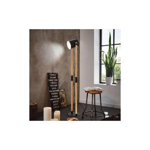 Eglo Eglo 43521 - Stojací lampa HORNWOOD 1xE27/28W/230V - FSC certifikováno