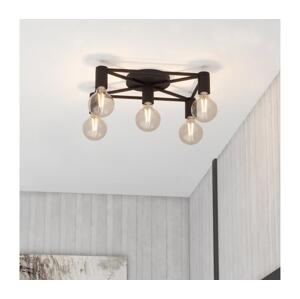 Eglo Eglo 43721 - Stropní svítidlo SPEKE 5xE27/40W/230V černá