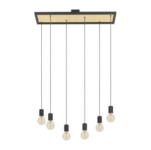 Eglo Eglo 43725 - Lustr na lanku CONSETT 6xE27/40W/230V