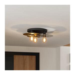 Eglo Eglo 44027 - Stropní svítidlo LINTMILL 3xE27/40W/230V zlatá/černá