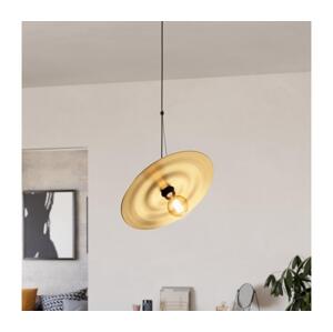 Eglo Eglo 44029 - Lustr na lanku LINTMILL 1xE27/40W/230V zlatá
