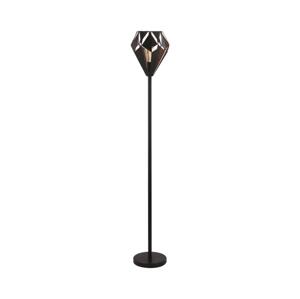 Eglo Eglo 62838 - Stojací lampa CARLTON PRO 1xE27/60W/230V černá