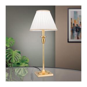 Orion Orion LA 4-1049/1 - Stolní lampa FONSA 1xE27/60W/230V bílá/zlatá