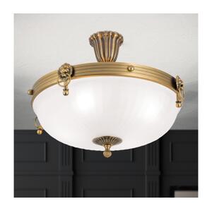 Orion Orion DL 7-523/43 - Přisazený lustr ROCCA 4xE27/60W/230V pr. 43 cm bronz/bílá