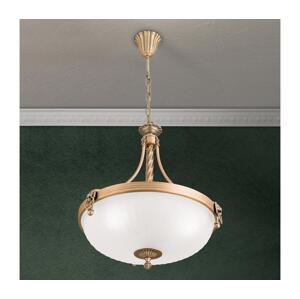 Orion Orion HL 6-1612/3 - Lustr na řetězu ROCCA 3xE27/60W/230V pr. 42 cm bronz/bílá