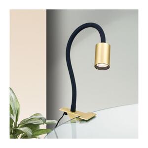Orion Orion Str 10-489 - LED Flexibilní stolní lampa s klipem KURT LED/5W/230V zlatá