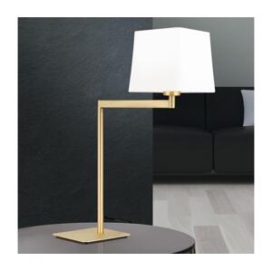Orion Orion LA 4-1209/1 - Stolní lampa CARLTON 1xE27/40W/230V bílá/zlatá