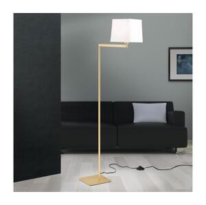 Orion Orion Stl 12-1187/1 - Stojací lampa CARLTON 1xE27/40W/230V bílá/zlatá