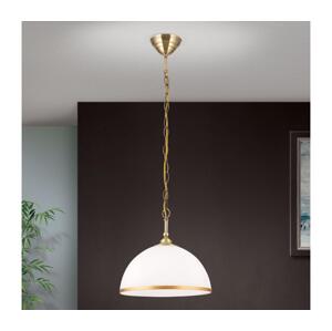 Orion Orion HL 6-1809/1 - Lustr na řetězu OLD LAMP 1xE27/40W/230V bílá/bronz