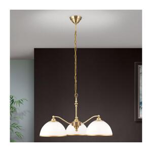 Orion Orion LU 1838/3 - Lustr na řetězu OLD LAMP 3xE27/40W/230V bílá/bronz