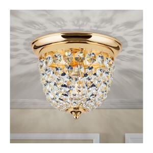 Orion Orion DLU 1840/26-Křišťálové str. svítidlo PLAFOND 1xE27/40W/230V pr.26 cm zlatá